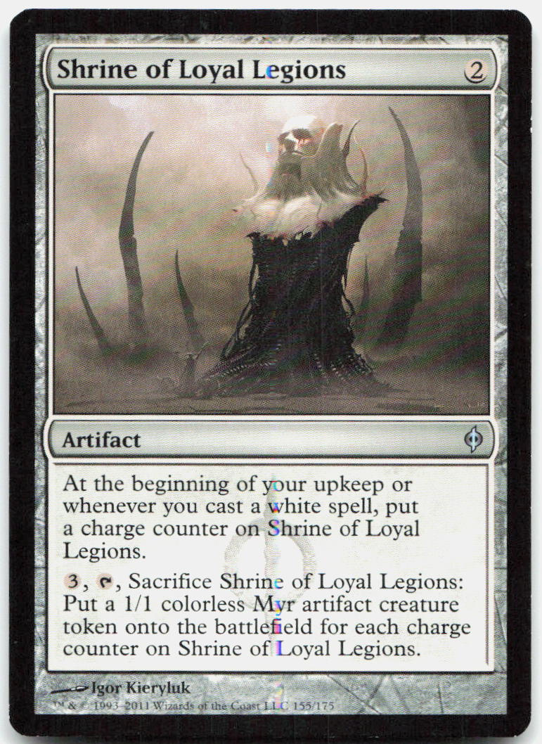 Shrine of Loyal Legions NM U New Phyrexia 155
