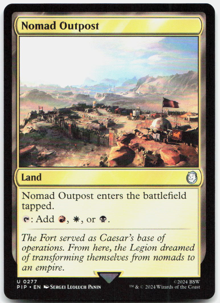 Nomad Outpost NM U Universes Beyond: Fallout 277