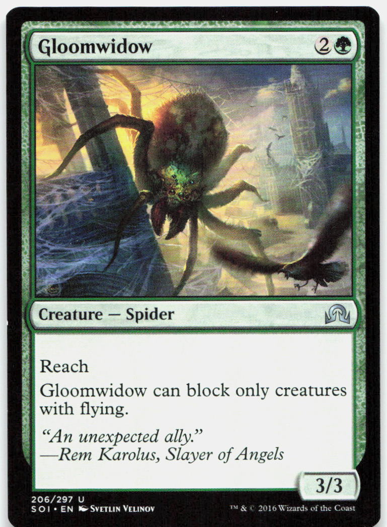 Gloomwidow NM U Shadows over Innistrad 206
