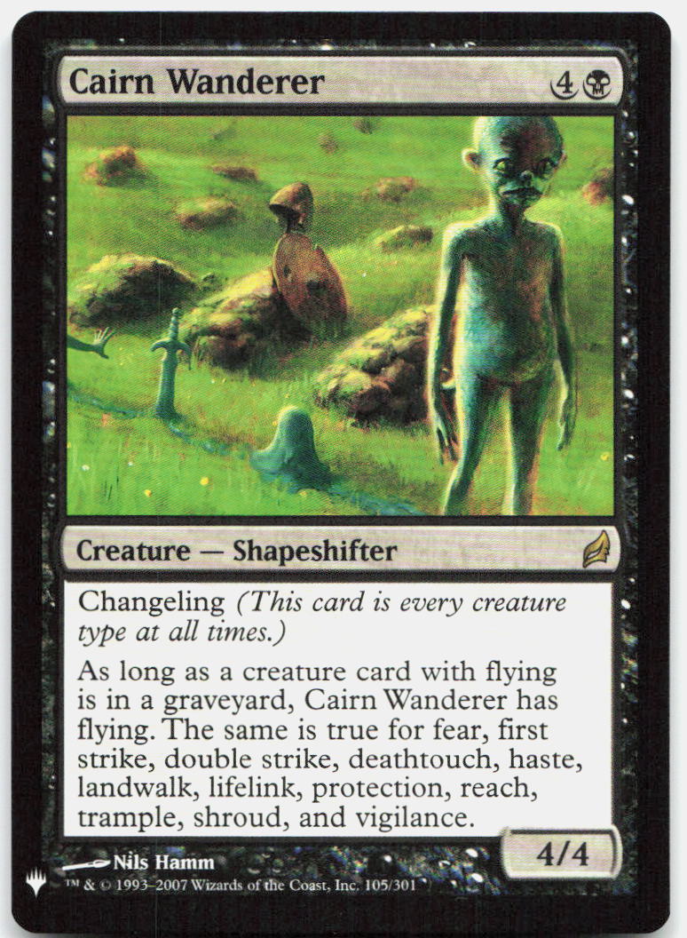 Cairn Wanderer NM R The List Reprints 105/301