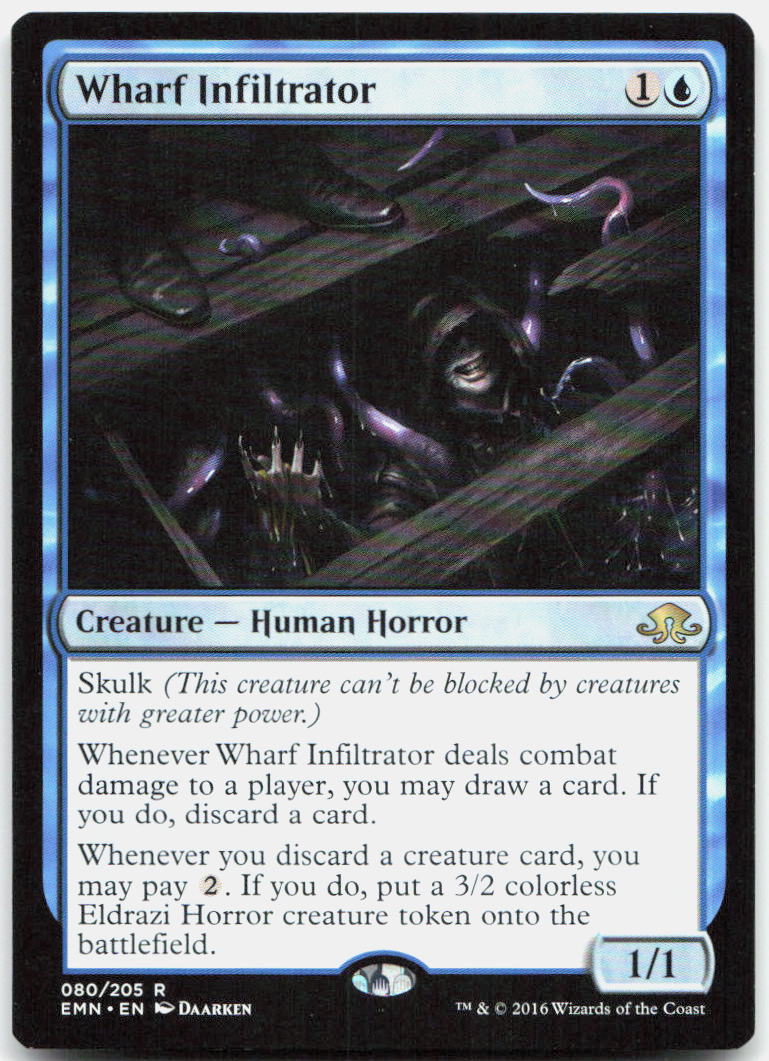 Wharf Infiltrator NM R Eldritch Moon 80