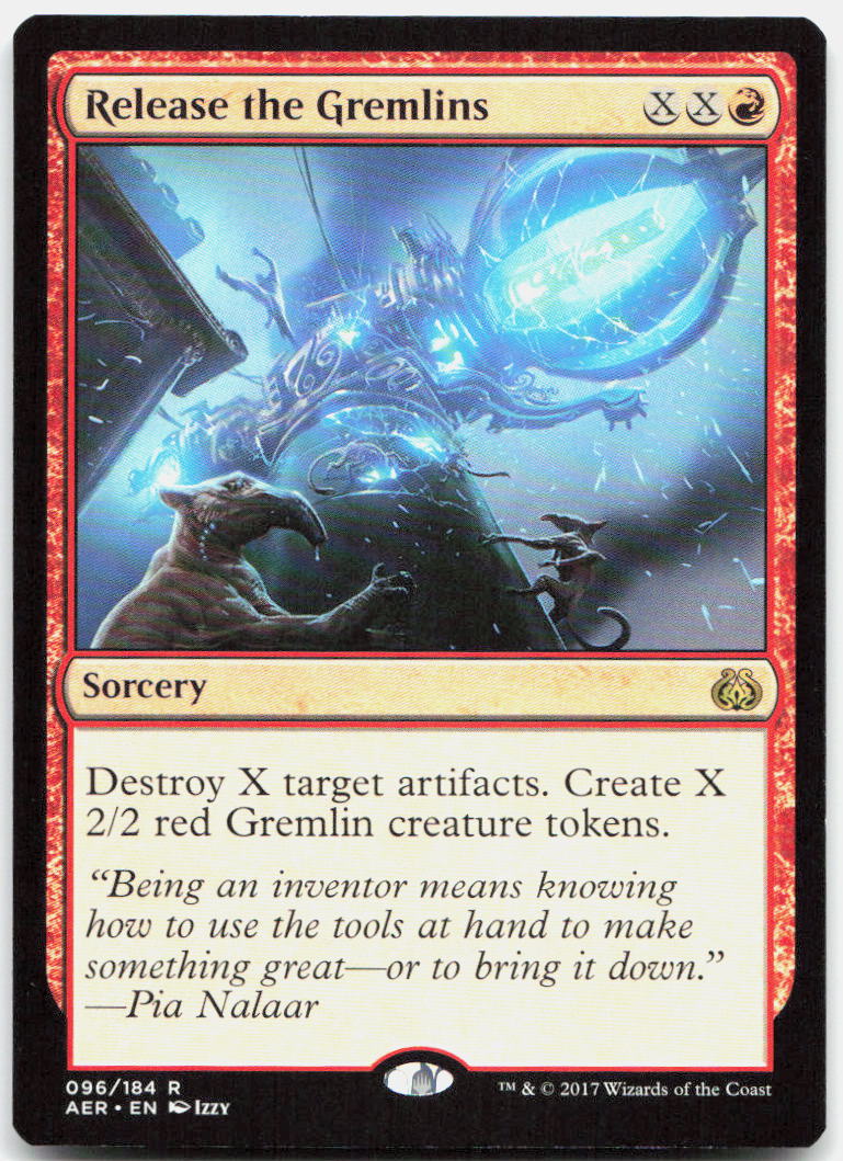 Release the Gremlins NM R Aether Revolt 96