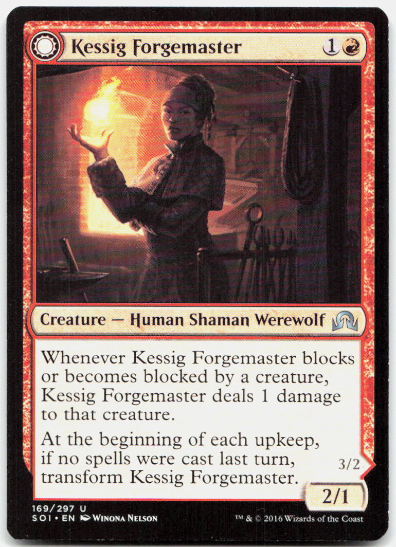 Tangleclaw Werewolf NM U Eldritch Moon 174