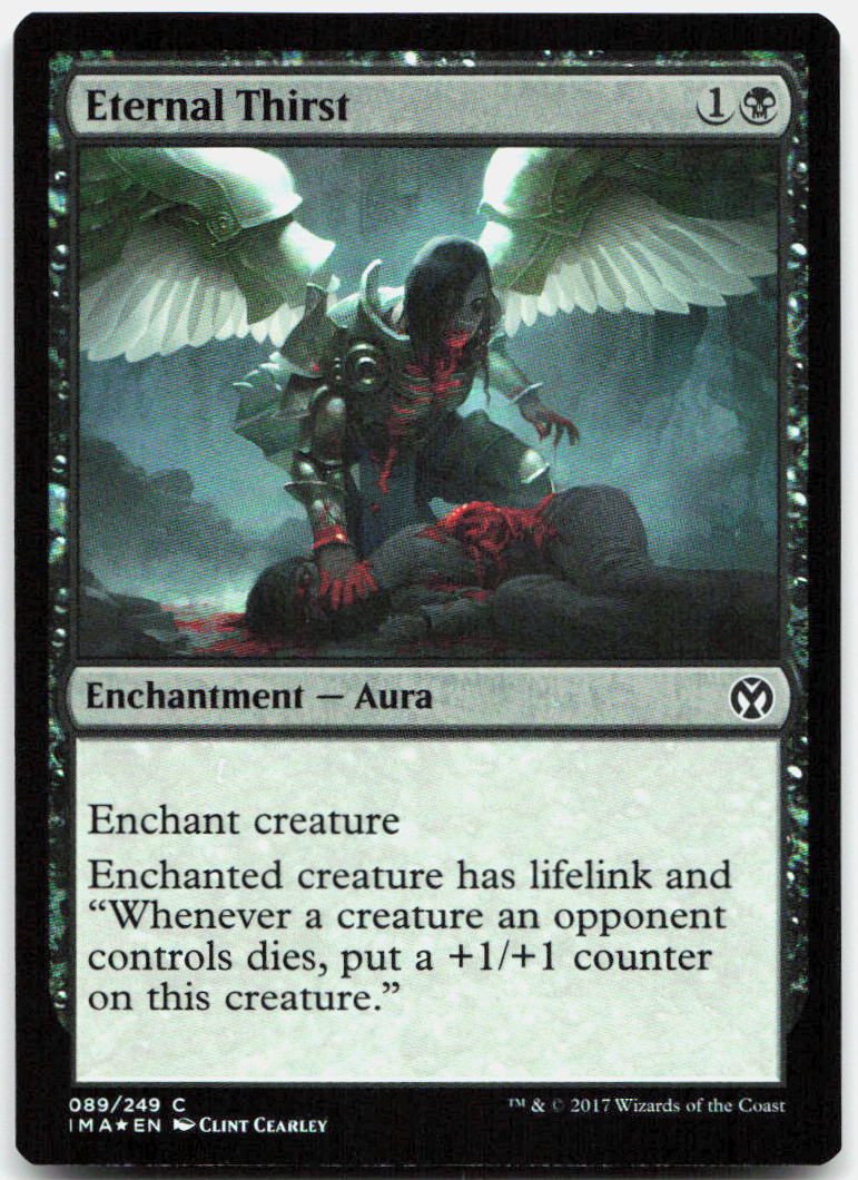 Eternal Thirst NM Foil C Iconic Masters 89