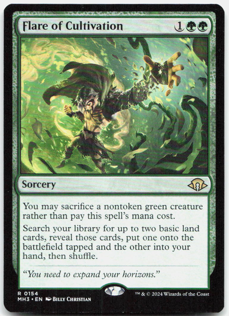 Flare of Cultivation NM R Modern Horizons 3 154
