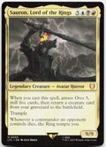 Sauron, Lord of the Rings NM M Commander: The Lord of the Rings: Tales of Middle