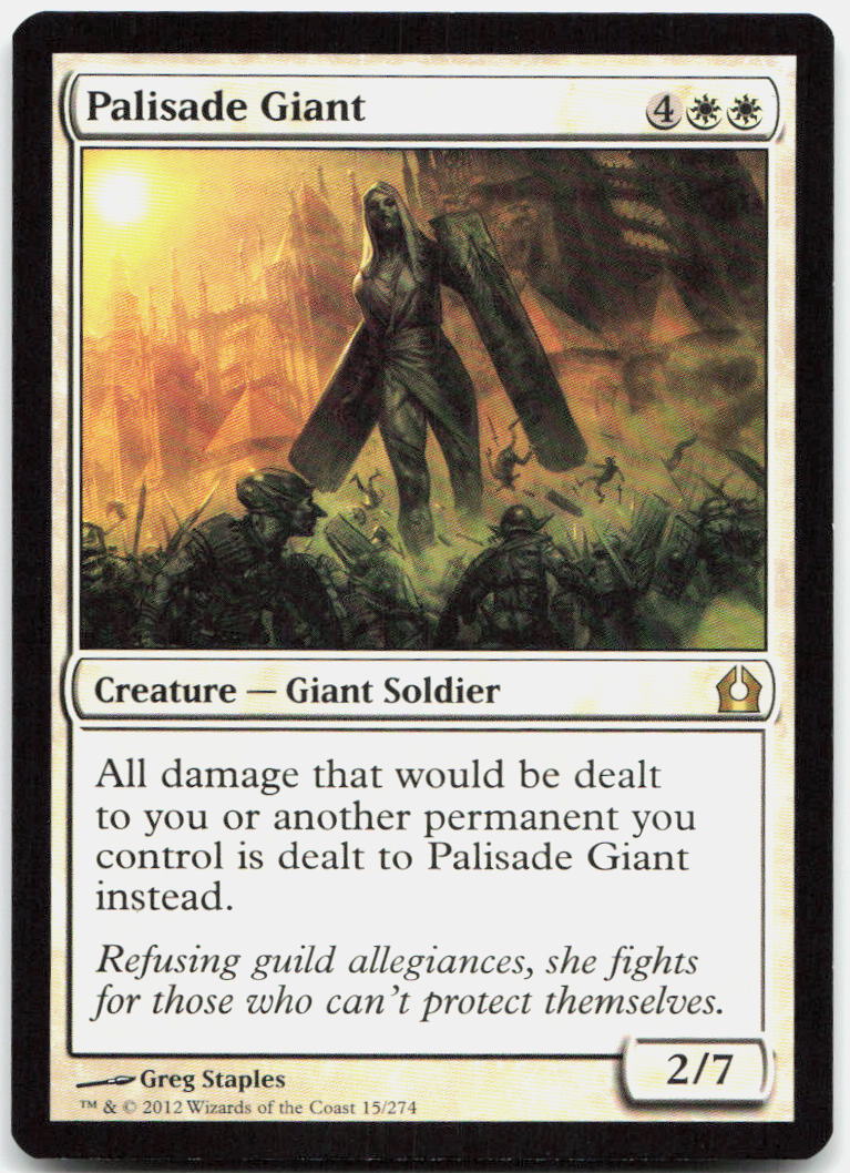 Palisade Giant NM R Return to Ravnica 15