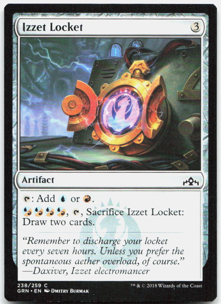 Izzet Locket NM C Guilds of Ravnica 238