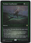 Verdant Confluence (Foil Etched) NM Foil R Commander Masters 575