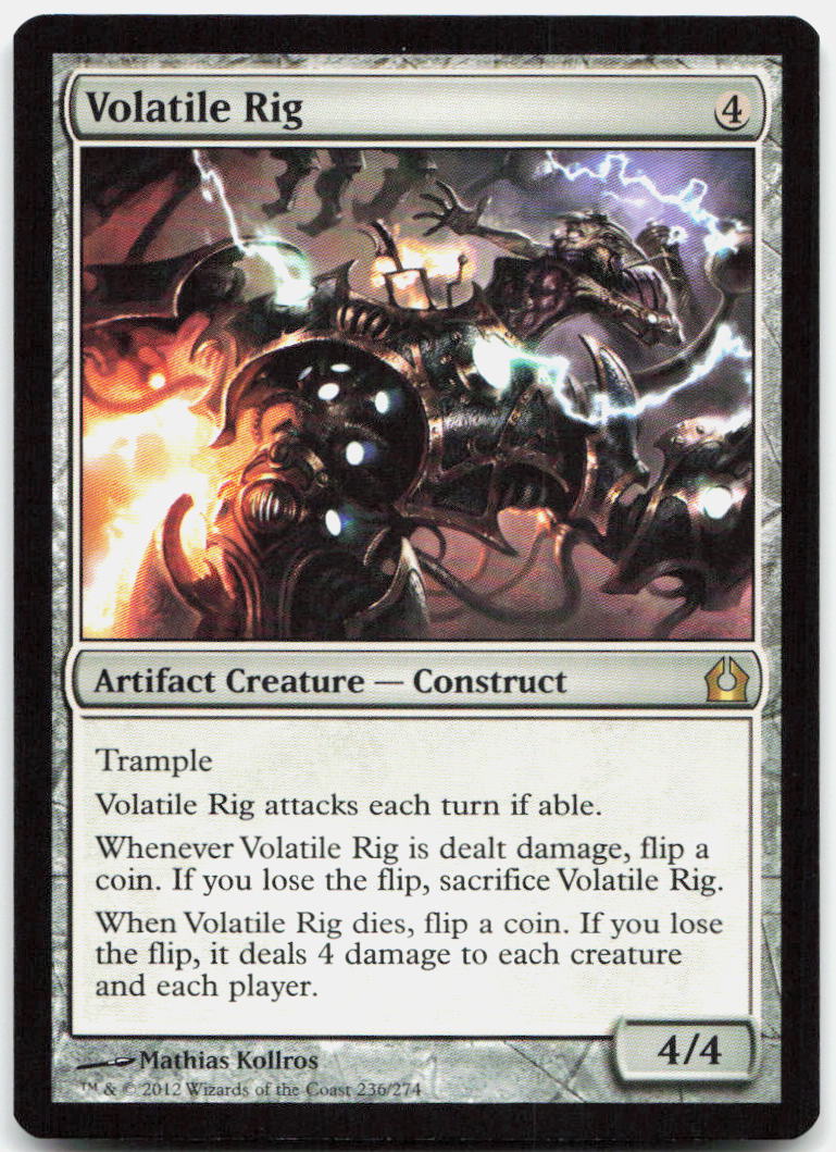 Volatile Rig NM R Return to Ravnica 236