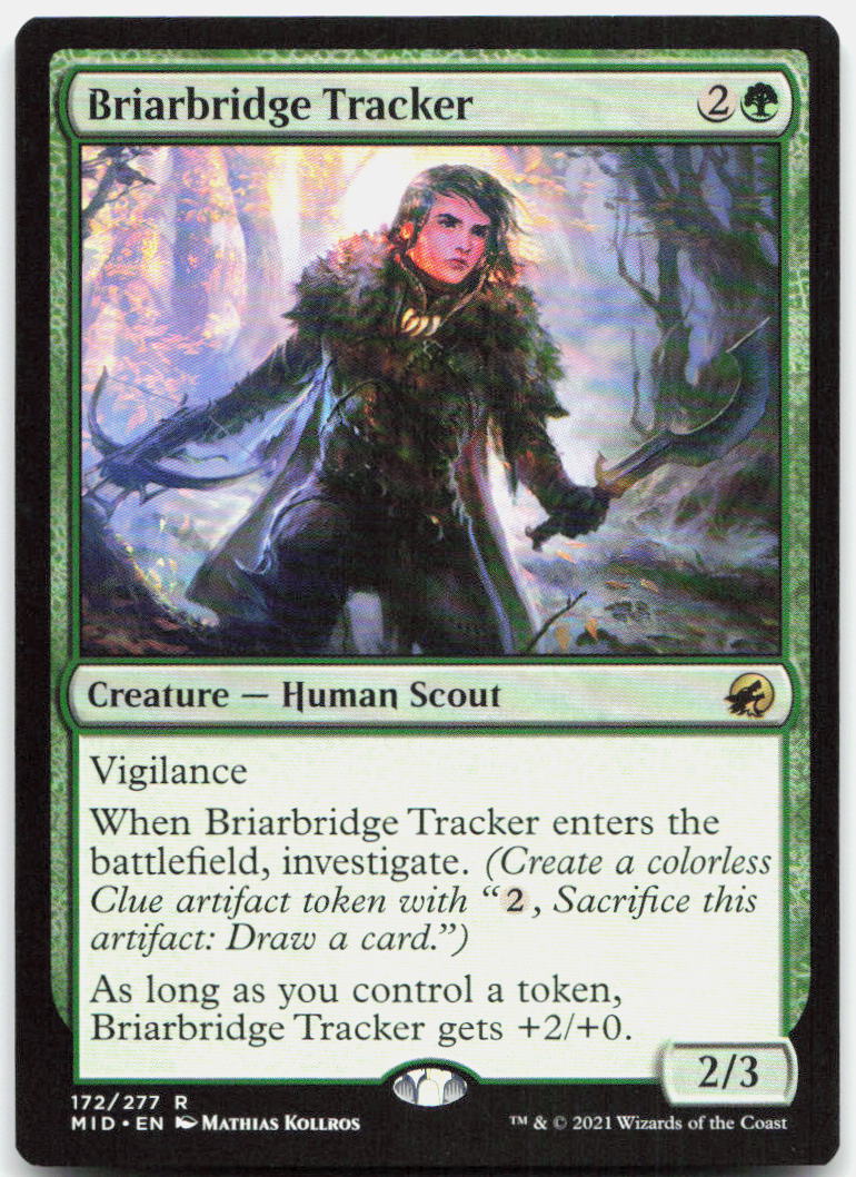 Briarbridge Tracker NM R Innistrad: Midnight Hunt 172