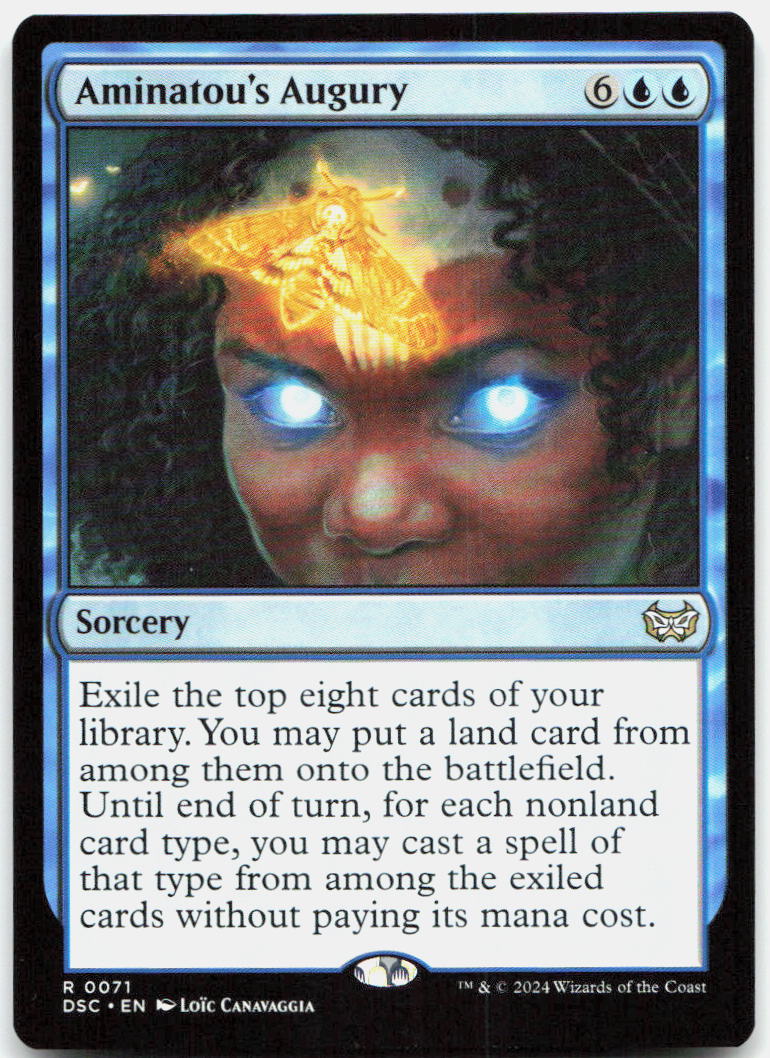 Aminatou's Augury NM R Commander: Duskmourn: House of Horror 71