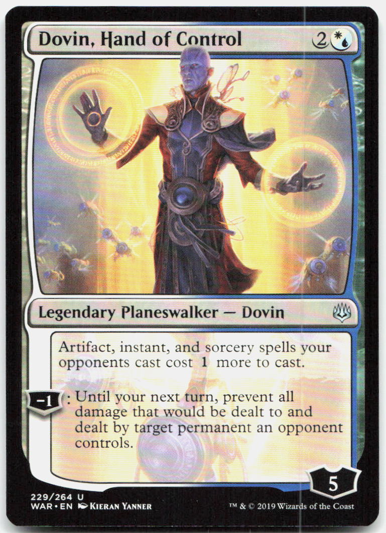 Dovin, Hand of Control NM U War of the Spark 229