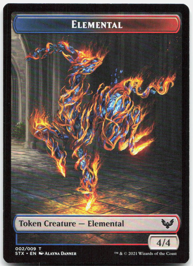 Elemental Token NM T Strixhaven: School of Mages 2