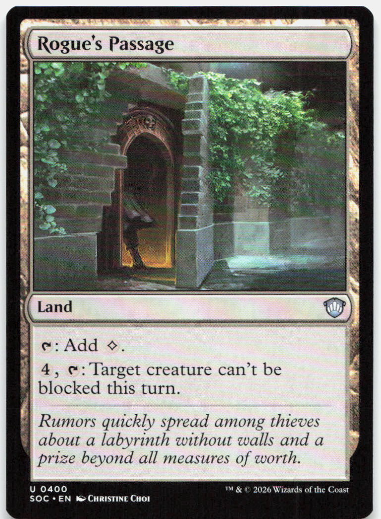 Rogue's Passage NM U Commander: Secrets of Strixhaven 400