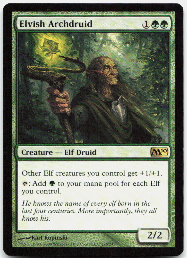 Elvish Archdruid NM R Magic 2011 (M11) 171