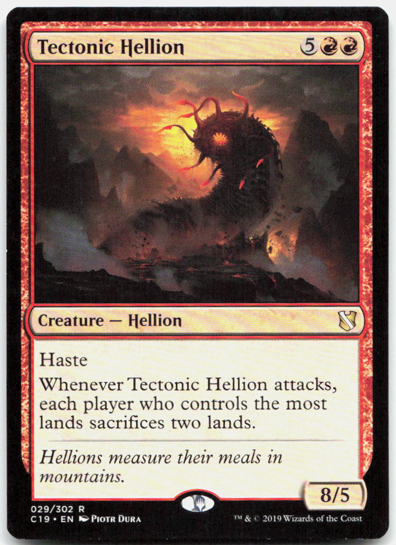 Tectonic Hellion NM R Commander 2019 29