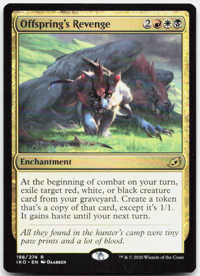 Offspring's Revenge NM R Ikoria: Lair of Behemoths 198