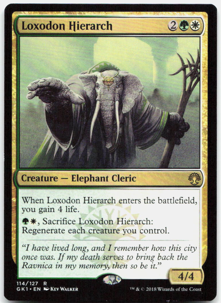 Loxodon Hierarch NM R Guilds of Ravnica: Guild Kits 114