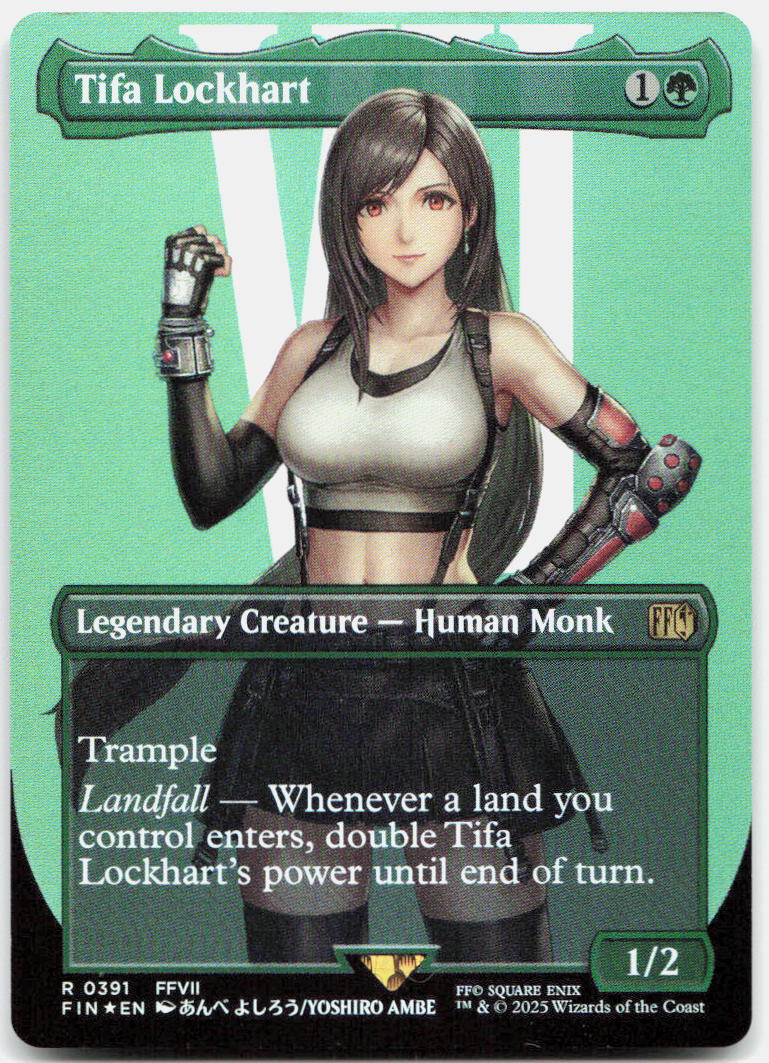 Tifa Lockhart (Borderless) NM Foil R FINAL FANTASY 391