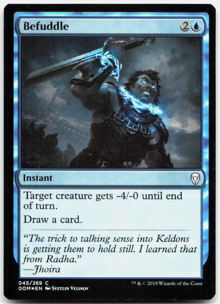 Befuddle NM Foil C Dominaria 45