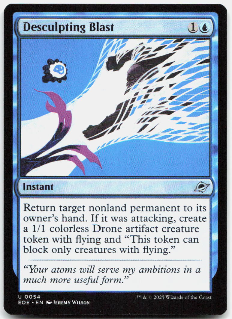 Desculpting Blast NM U Edge of Eternities 54