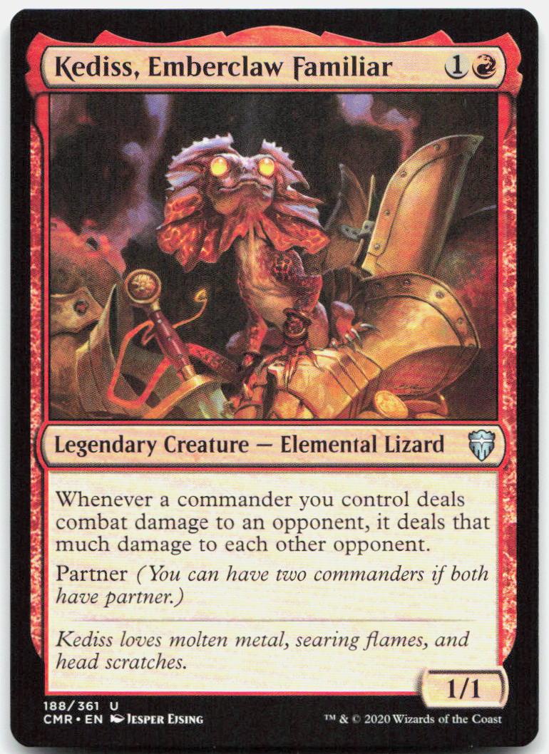 Kediss, Emberclaw Familiar NM U Commander Legends 188