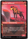 Akoum Hellhound (Showcase) NM C Zendikar Rising 299