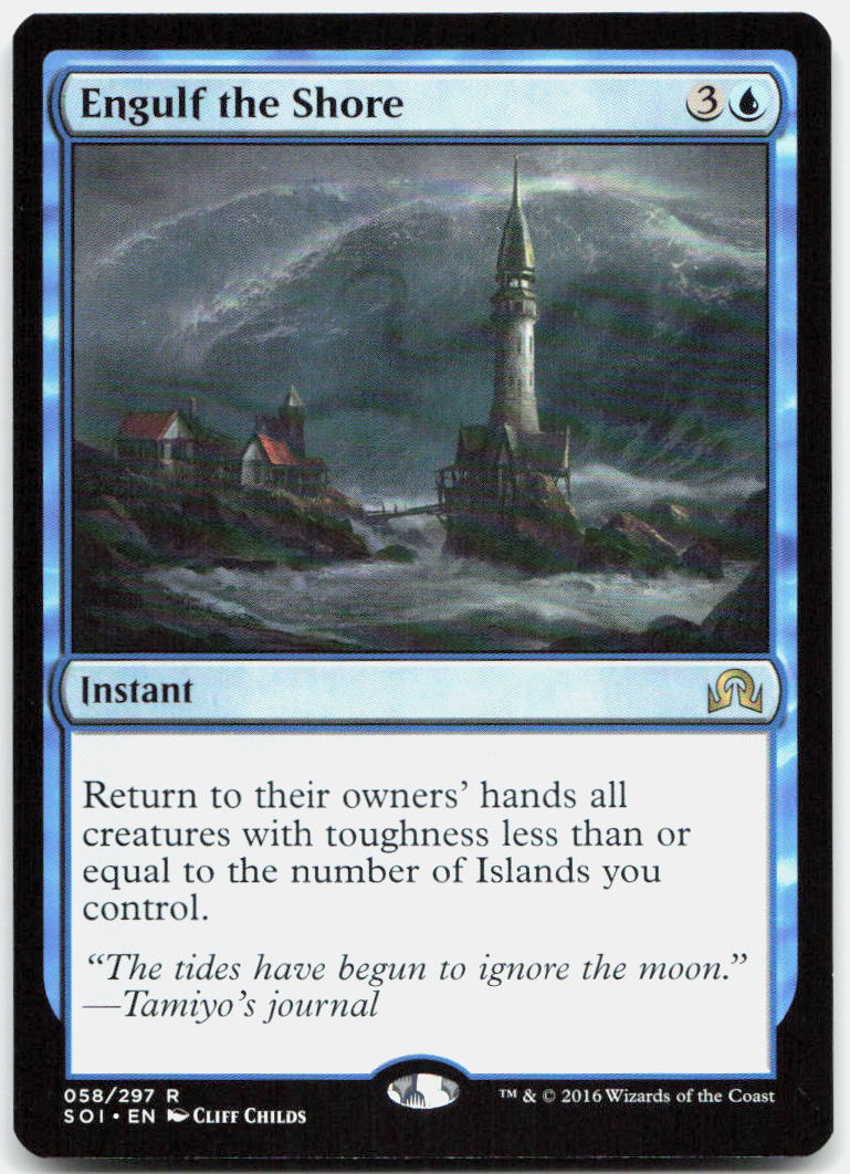 Engulf the Shore NM R Shadows over Innistrad 58
