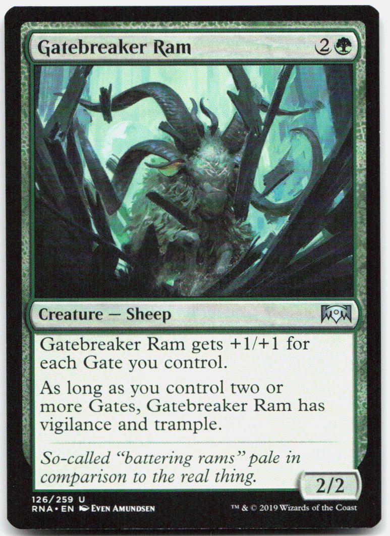 Gatebreaker Ram NM U Ravnica Allegiance 126