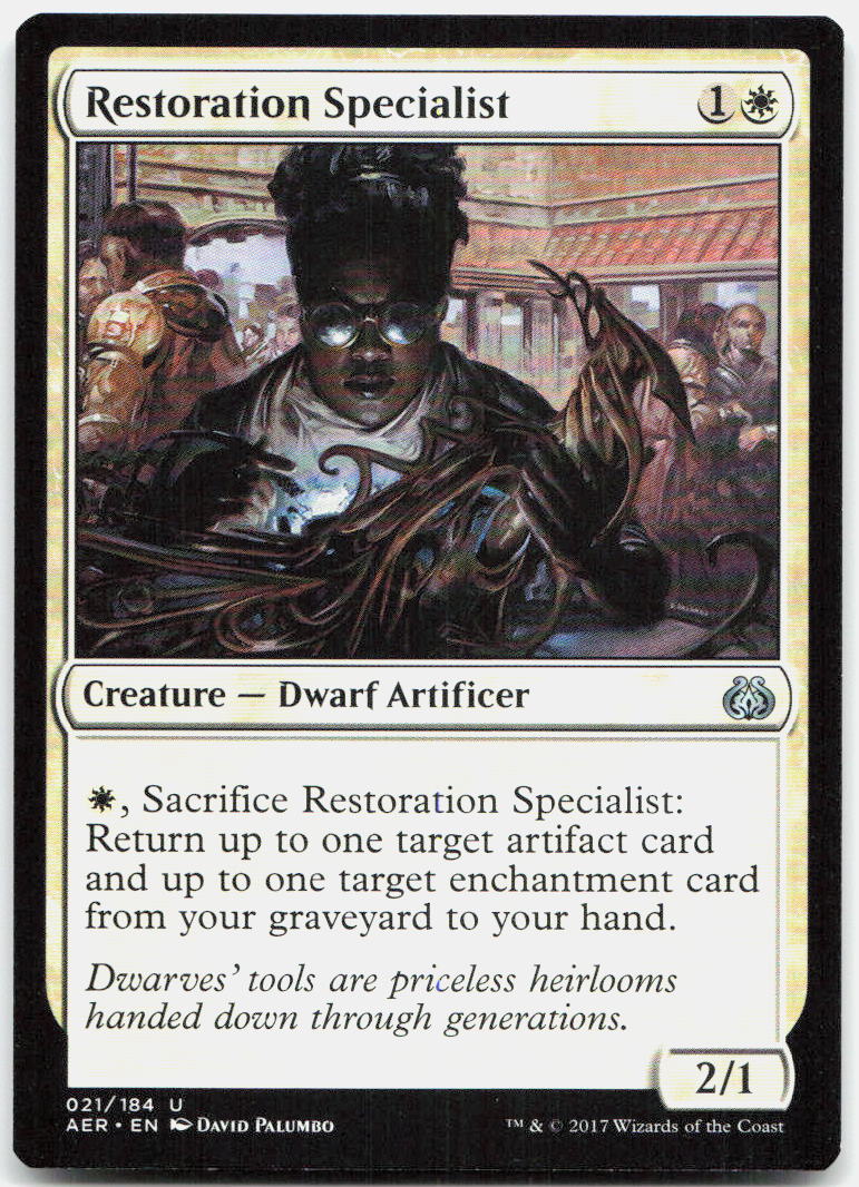Restoration Specialist NM U Aether Revolt 21