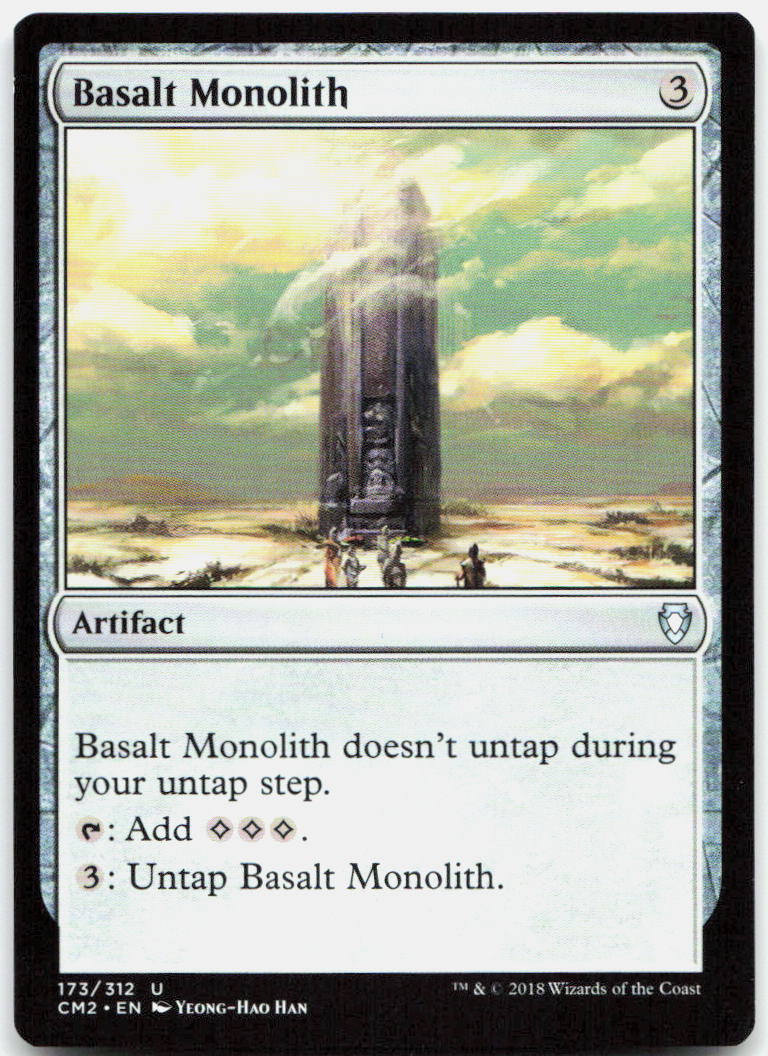 Basalt Monolith NM U Commander Anthology Volume II 173