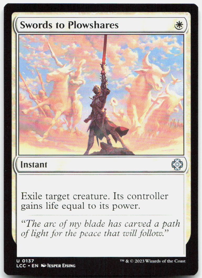 Swords to Plowshares NM U Commander: The Lost Caverns of Ixalan 137