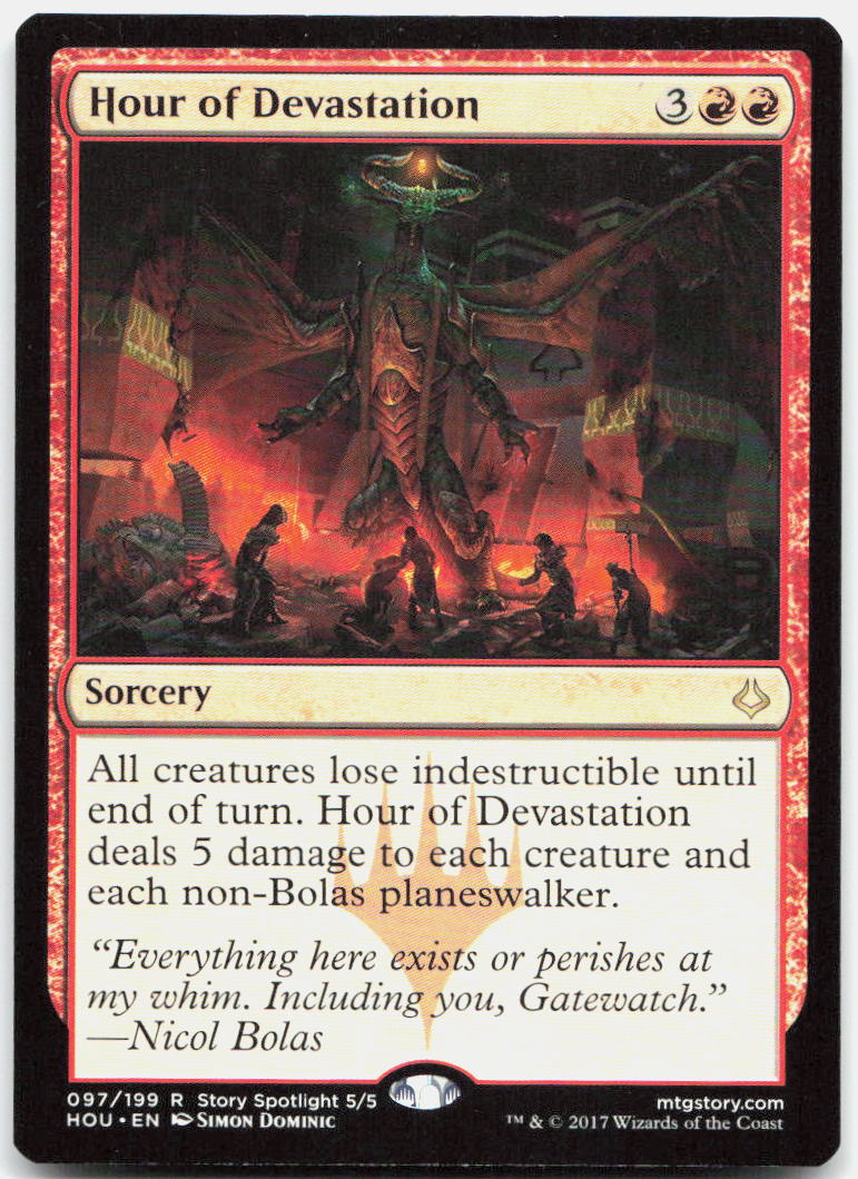 Hour of Devastation NM R Hour of Devastation 97