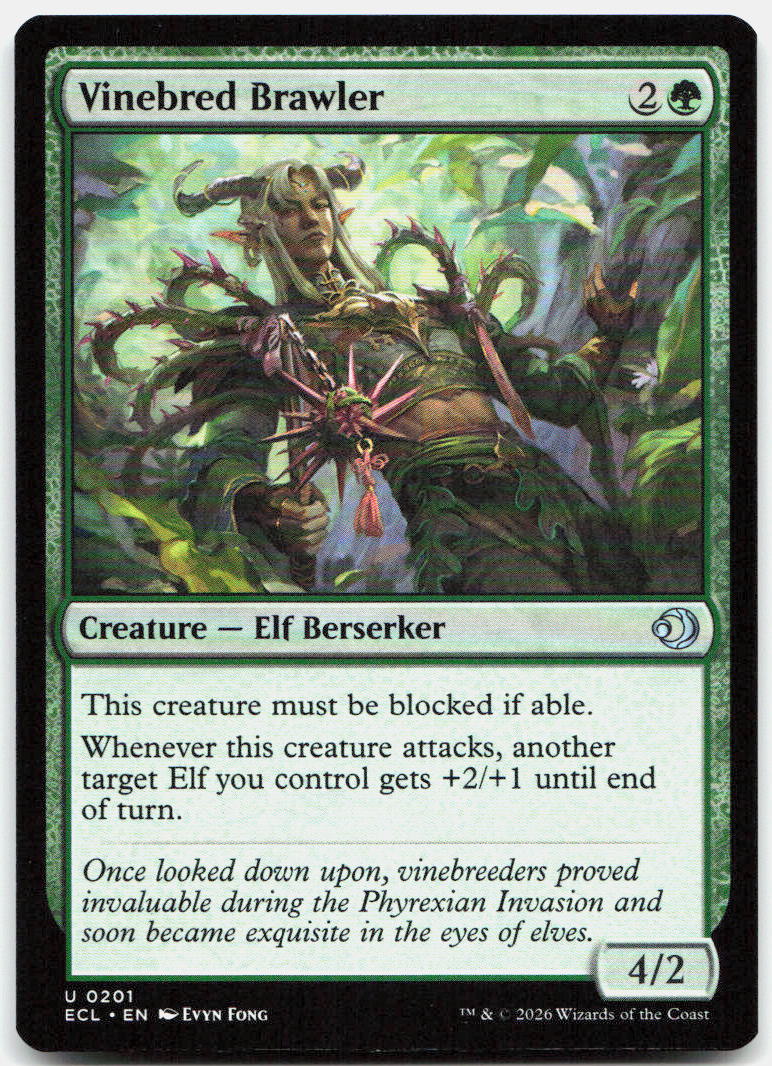 Vinebred Brawler NM U Lorwyn Eclipsed 201