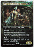 Lathril, Blade of the Elves (Borderless) NM Foil R Foundations 349