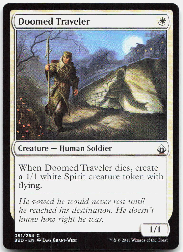 Doomed Traveler NM C Battlebond 91