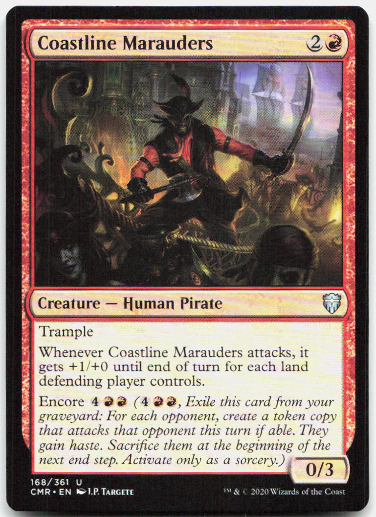 Coastline Marauders NM U Commander Legends 168