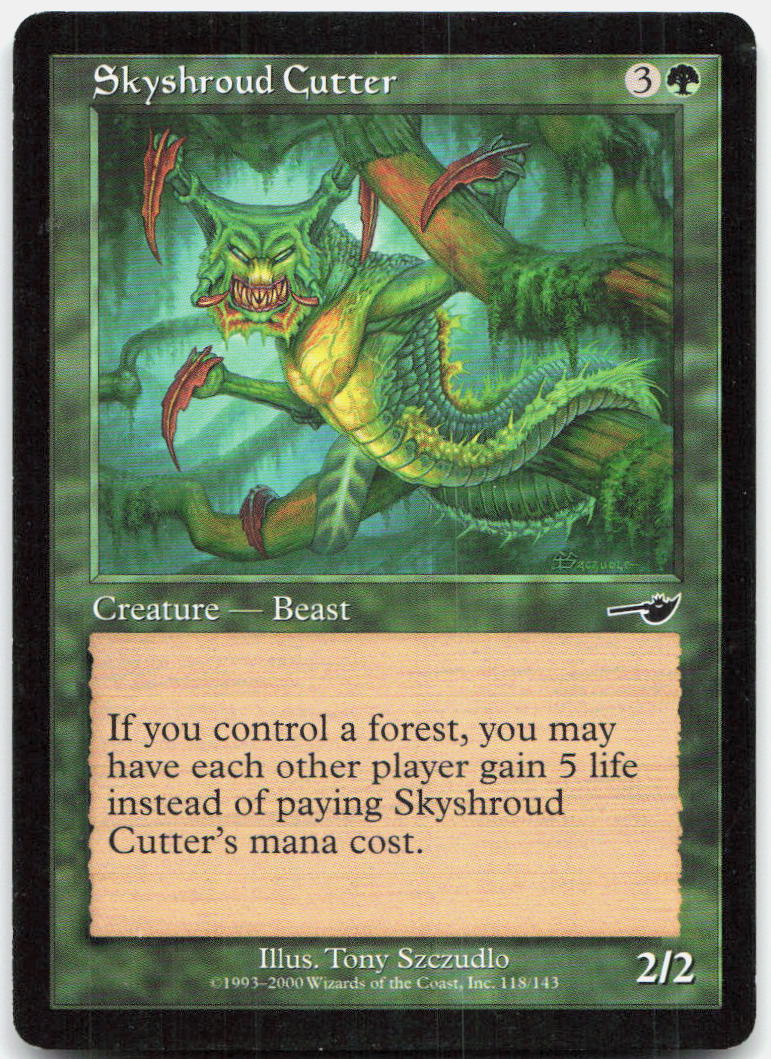 Skyshroud Cutter NM C Nemesis 118