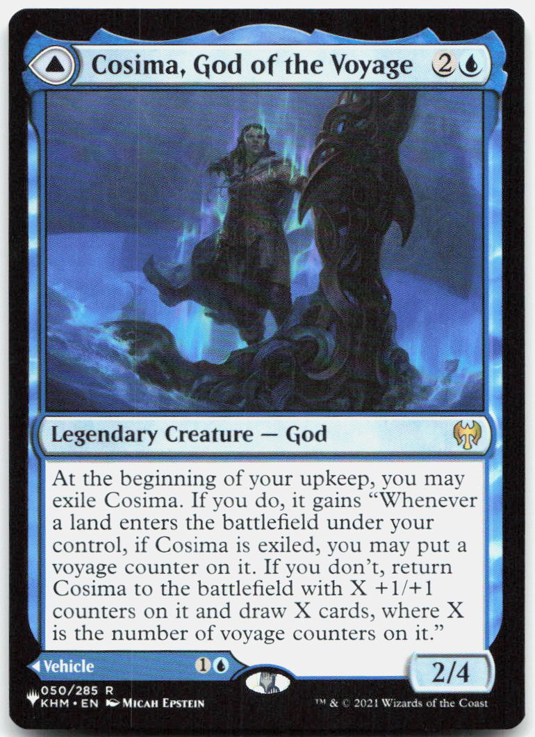 Cosima, God of the Voyage NM R Kaldheim 50