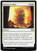 Return to Dust NM U Commander: Duskmourn: House of Horror 102