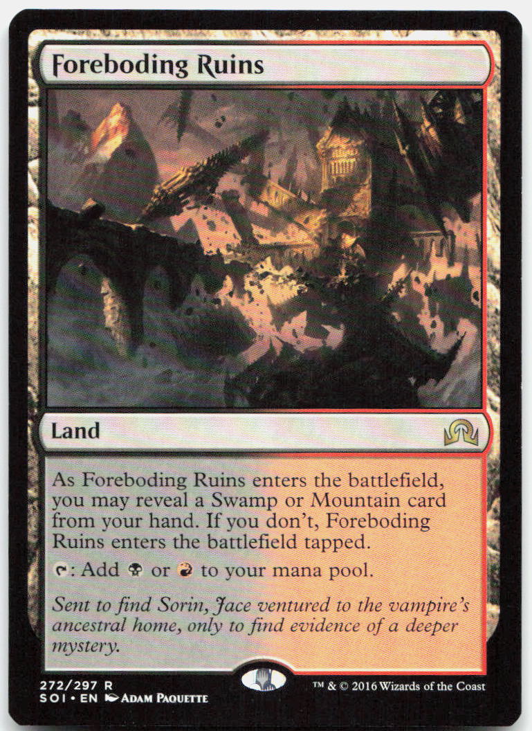 Foreboding Ruins NM R Shadows over Innistrad 272