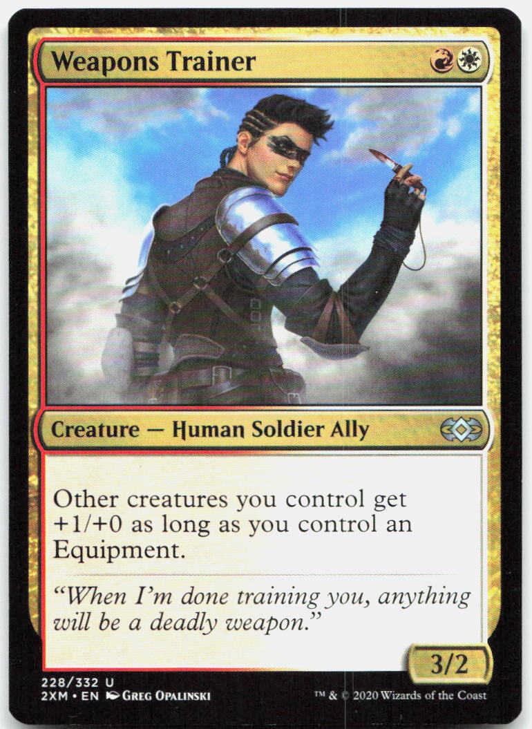 Weapons Trainer NM U Double Masters 228