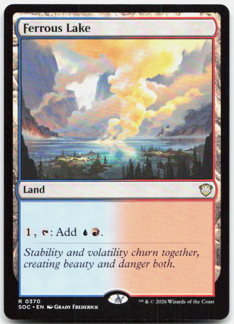 Ferrous Lake NM R Commander: Secrets of Strixhaven 370