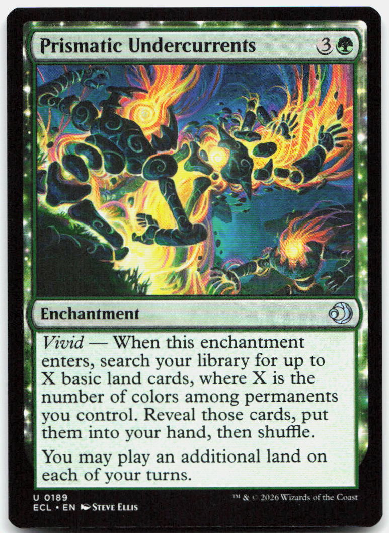 Prismatic Undercurrents NM U Lorwyn Eclipsed 189