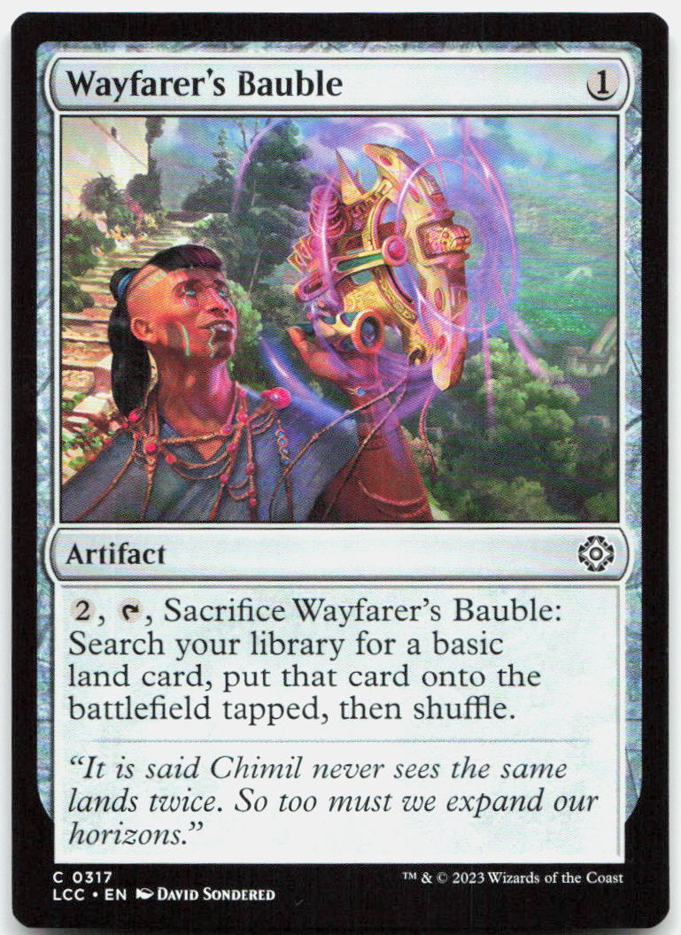 Wayfarer's Bauble NM C Commander: The Lost Caverns of Ixalan 317