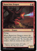 Rapacious Dragon NM Foil C Commander Masters 248