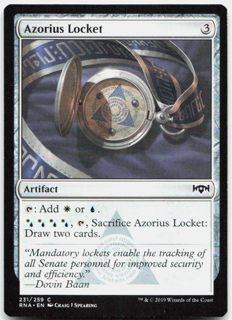 Azorius Locket NM C Ravnica Allegiance 231