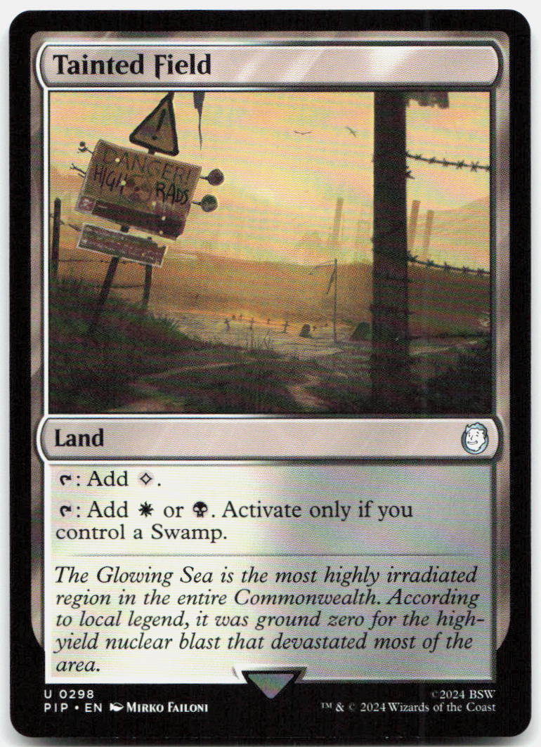 Tainted Field NM U Universes Beyond: Fallout 298