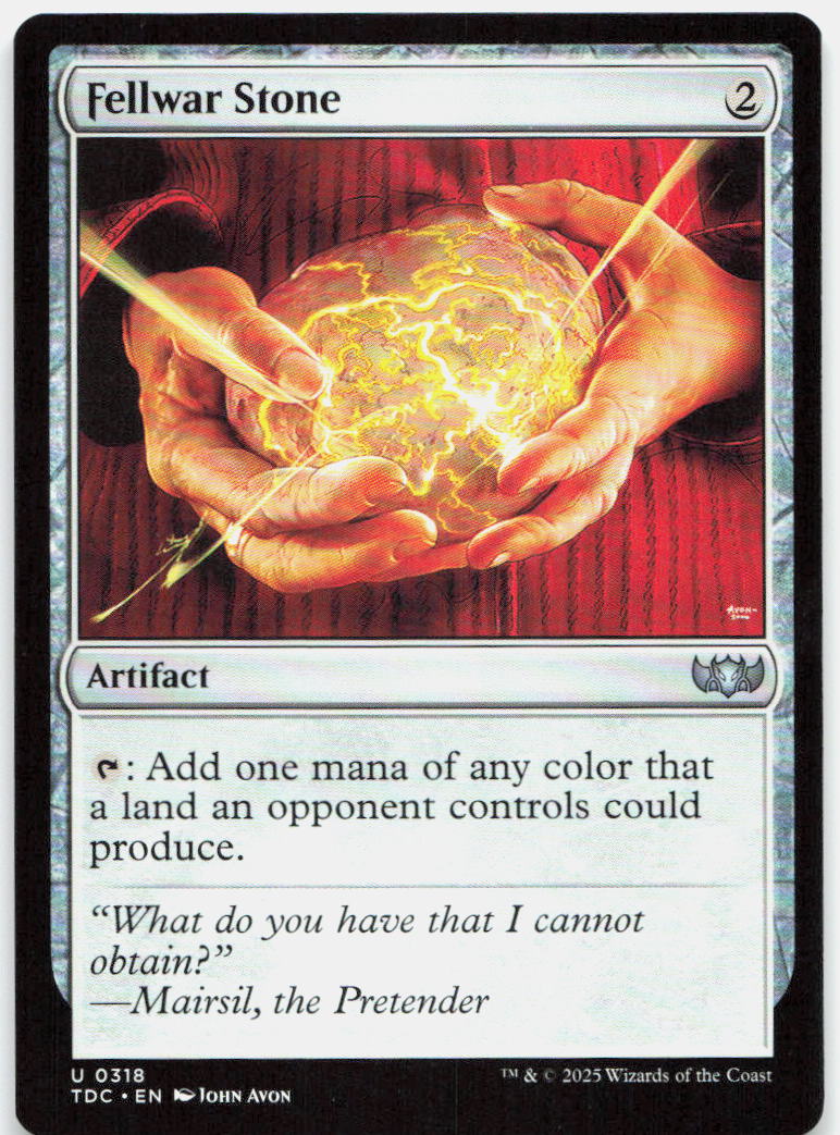 Fellwar Stone NM U Commander: Tarkir: Dragonstorm 318